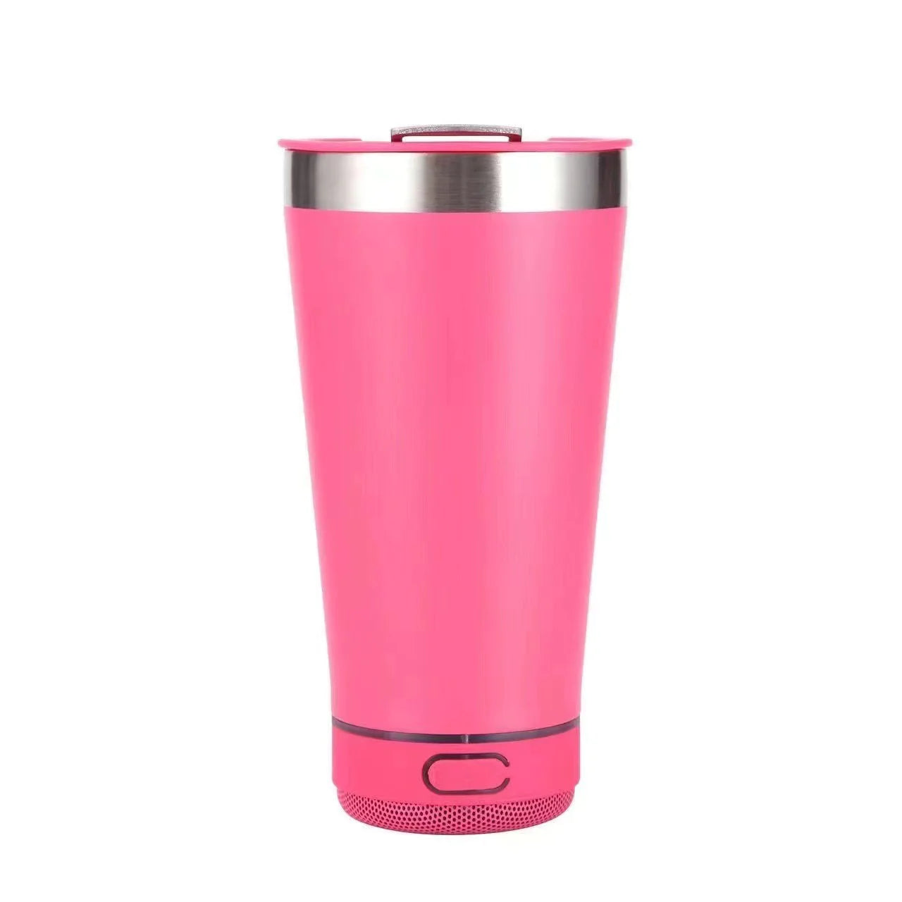 Bluetooth Audio Stainless Steel Travel Mug – 16oz