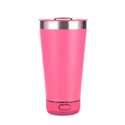 Bluetooth Audio Stainless Steel Travel Mug – 16oz